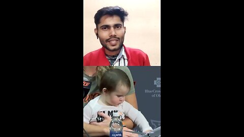 baccha Man Ko pareshan kar raha interview dete time