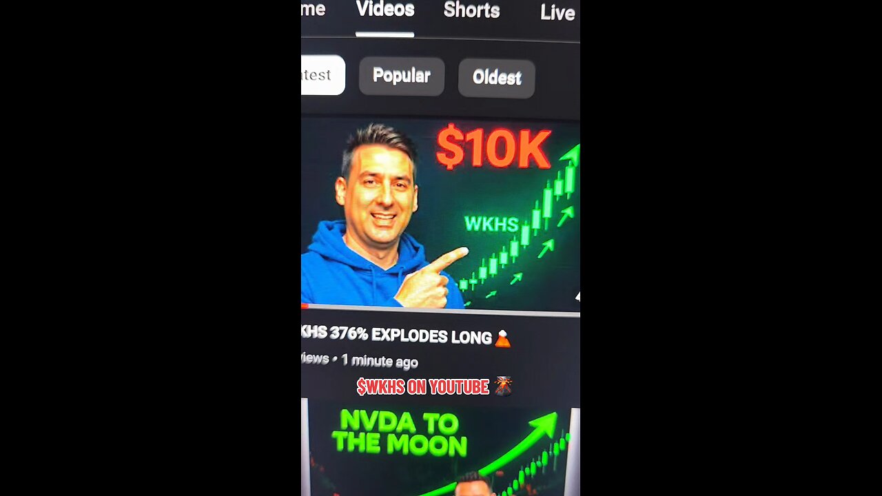 $WKHS ON YOUTUBE 🌋
