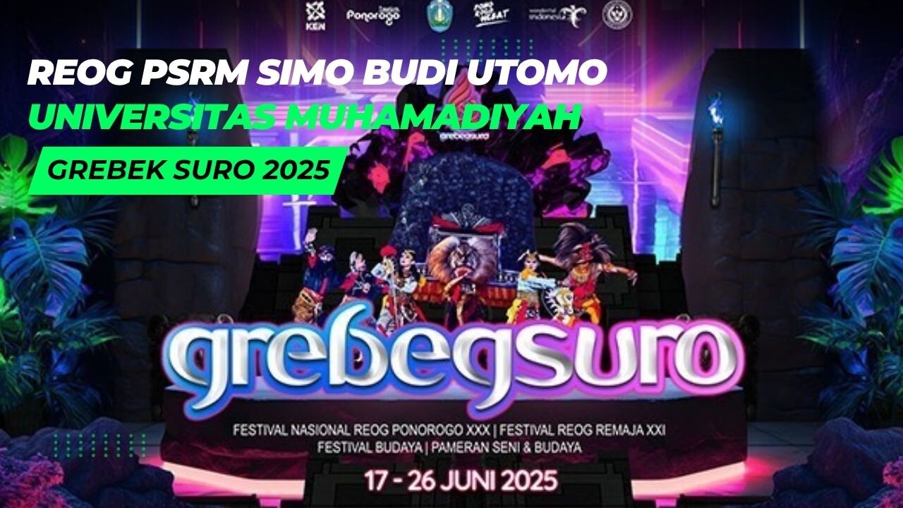 Reog PSRM Simo Budi Utomo universitas Muhammadiyah Ponorogo