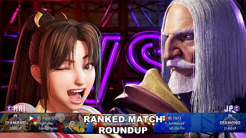 Kuya Kalbo SF6 Ranked Match Roundup. Mai Diamond Rank [Hori Fight Stick]