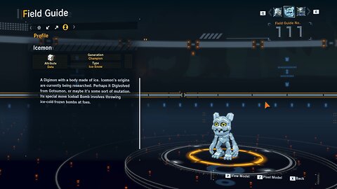 icemon all digivolution/de-digivolution/profile Digimon Story Time Stranger