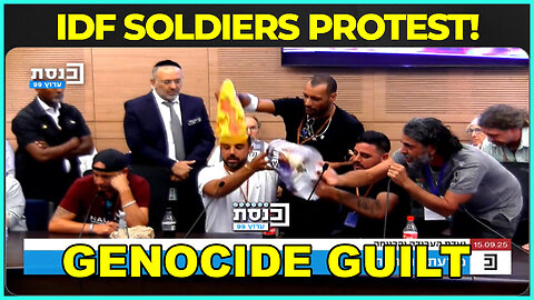 IDF Soldiers Dump Psych Medications In Front Of Israeli Politicians