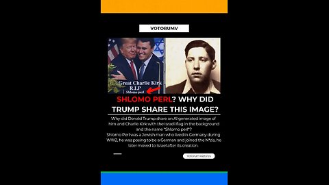 Trump shared pic of billboard Israel put up of him and Charlie Kirk hugging with Israel flag