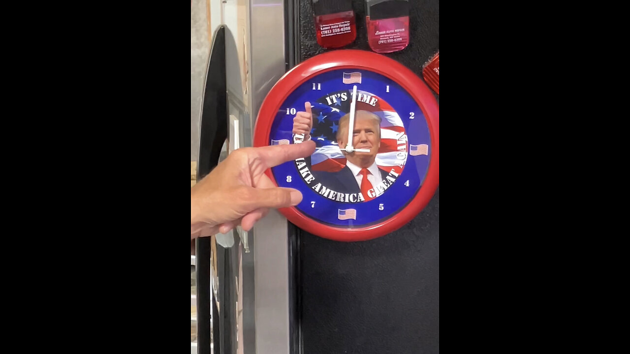 Trump clock talk #maga