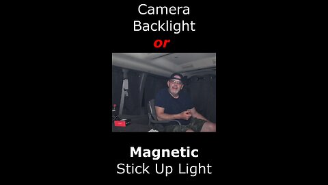 camera light with cold shoe mount