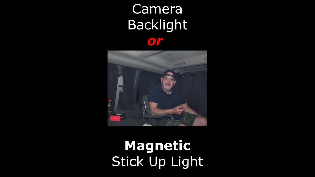 camera light with cold shoe mount