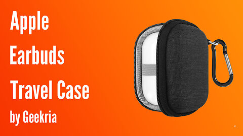 Apple Earbuds Travel Case | Geekria