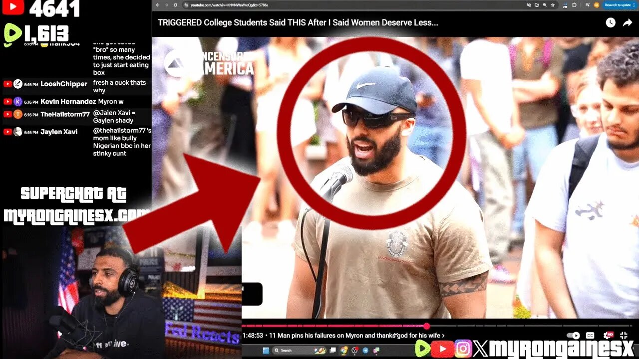 Myron EXPOSES This Fake FF Fan For Trying Call OUT Myron By Suck Up To His 304 Wife!