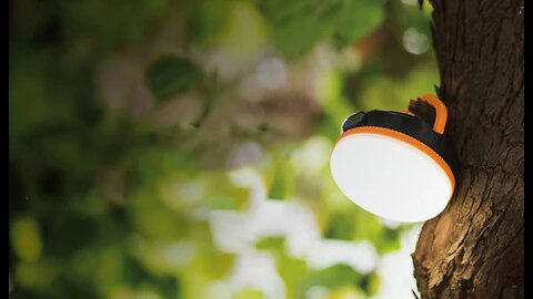Rechargeable Magnetic Camping Light That Sports a Power Bank