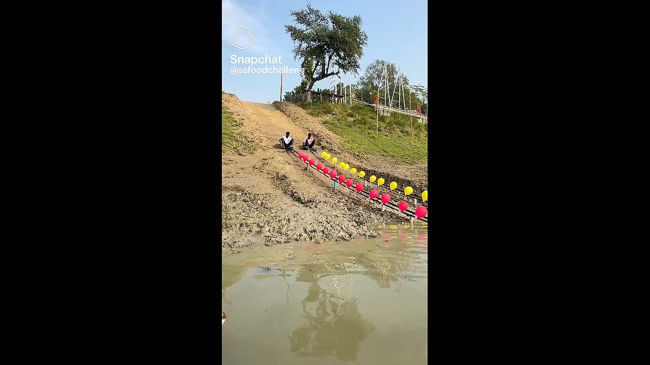 Balloon Popping First by Ball RollChallenge