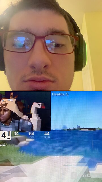 My reaction to IShowSpeed and Kai Cena playing Minecraft