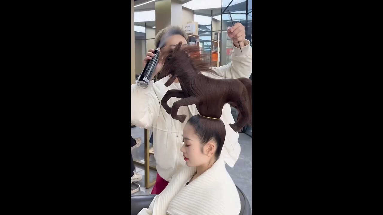 # New Hairstyle Funny 😂🤣 videos