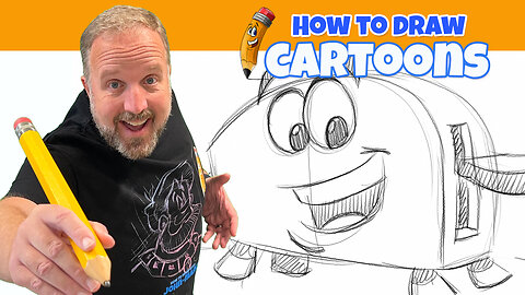 How to Draw a Cartoon Toaster with Fun Expressions