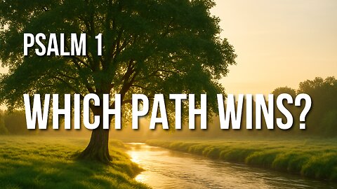 Psalm 1 – Two Paths, One Promise: Righteous vs Wicked
