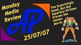 Monday Media Review - Kraven the Hunter - 25/07/07