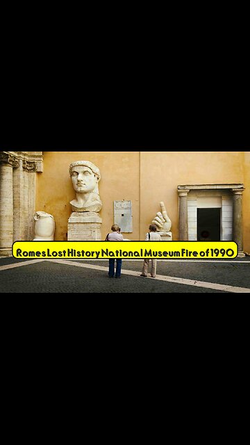 Rome's Lost History: National Museum Fire of 1990 #Rome #Archaeology #Italy
