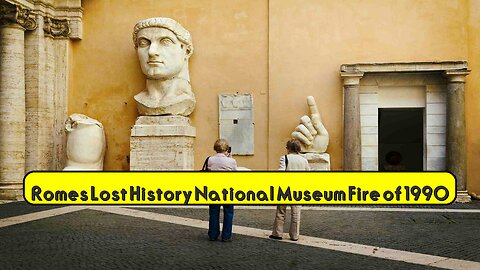 Rome's Lost History: National Museum Fire of 1990 #Rome #Archaeology #Italy