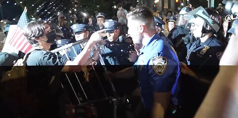 Anti ICE protesters get violent with NYPD. Arrests made. New York