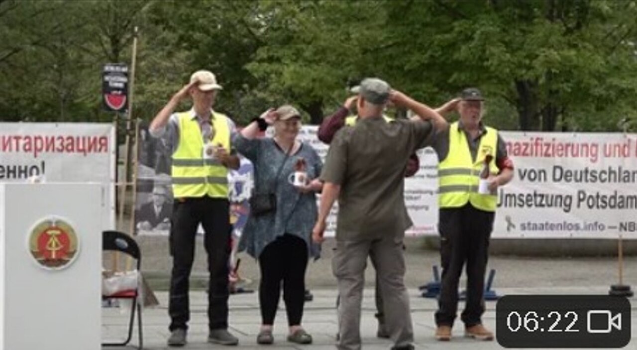 Ehrung der deutschen Antifaschisten - Berlin 26.07.2025 Part1