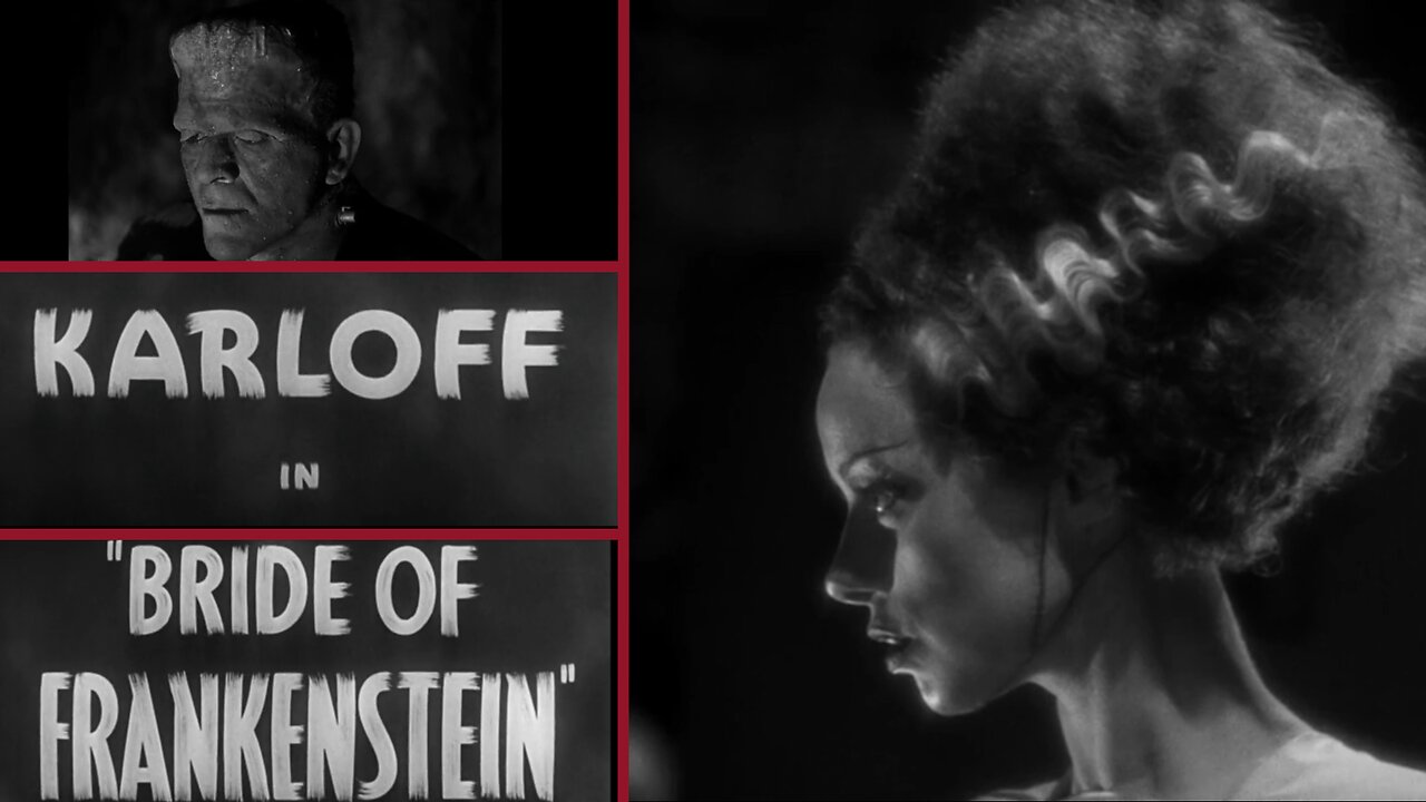 Boris Karloff Electrifies in Bride of Frankenstein (1935) – Horror’s Most Iconic Monster Returns!