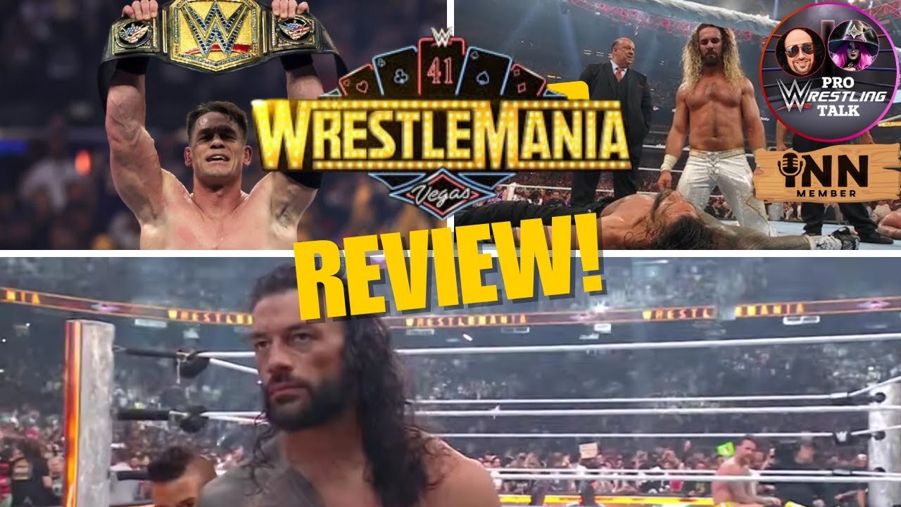Cena WINS WWE TITLE, Heyman BETRAYS BOTH Reigns/Punk, WrestleMania Review Pro Wrestling Talk EP:50