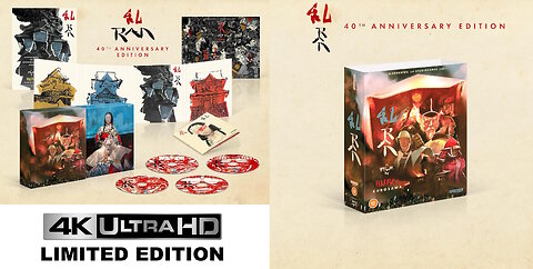 Ran [Vintage World Classics 4K UHD & Blu ray Collector's Edition]