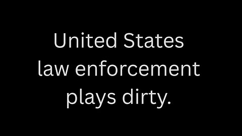 I suspect that US law enforcement killed a few police officers and said they killed themselves.