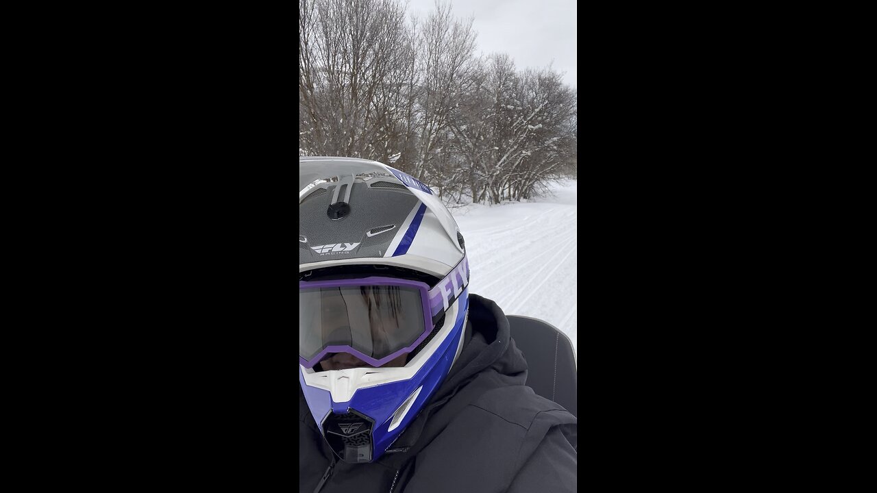 Snowmobiling