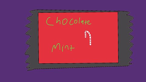 Christmas chocolate mint