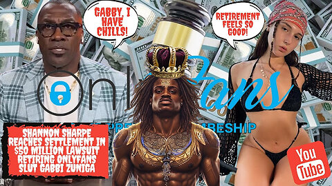 Shannon Sharpe Reaches Settlement In $50 Million Lawsuit Retiring OnlyFans Slut Gabbi Zuniga