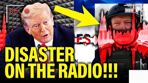Trump goes FULL PYSCHO in DISASTER Radio Interview