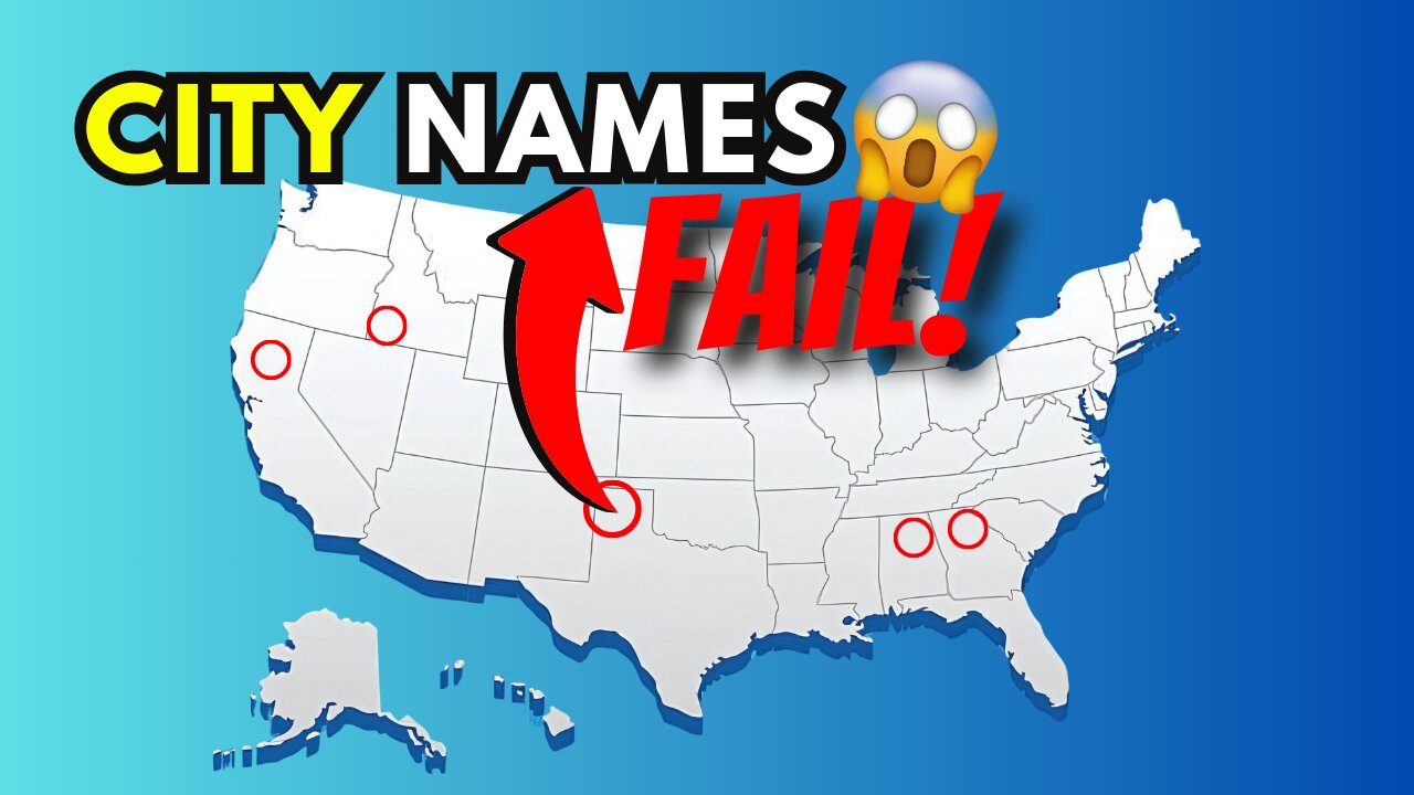 🔴 [LIVE] The Worst U.S. City Names EVER (Are These Real?)