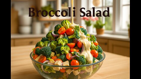 Broccoli Salad Will Make You LOVE Vegetables🥦💚