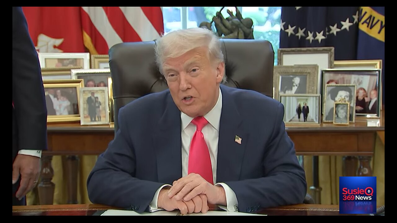 Trump delivers remarks on 90th anniversary of Social Security