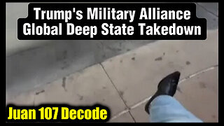 Juan O Savin 107 w- Nino BREAKING- 'Trump's Military Alliance' - Global Deep State Takedown