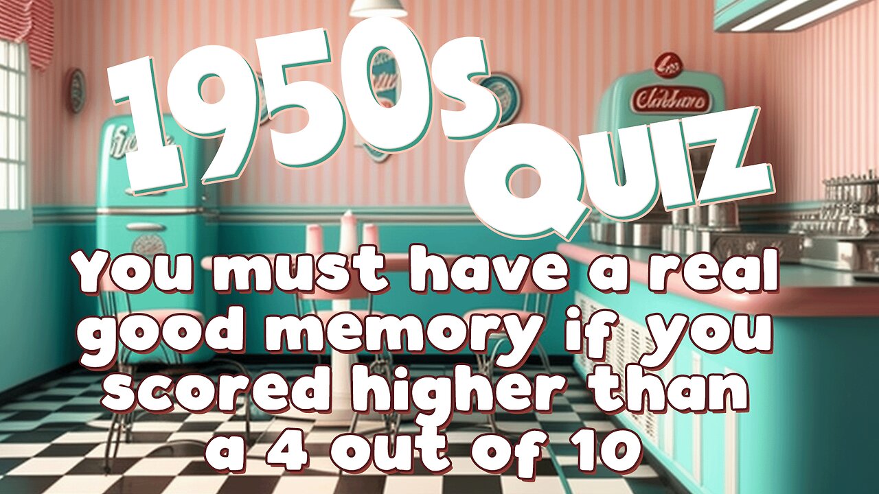 Quiz About The 1950s