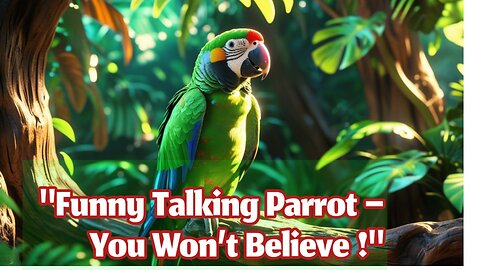 "Amazing Talking Parrot – Real Life Bird Comedy!" | "Funny Talking Parrot – You Won’t Believe