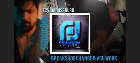 New Breakshoe Installation|C12i Max|Praveen Autotech Bgauss Durg.