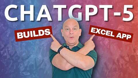 ChatGPT-5 Builds A Full Excel VBA Application Instantly