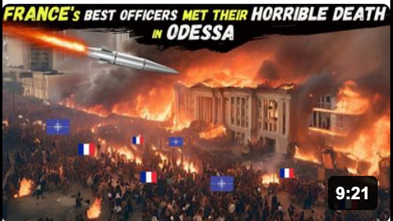INSANE MASSACRE in ODESSA: Russia BRUTALLY Attacked FRENCH Forces┃NONE SURVIVED┃NATO is SHOCKED