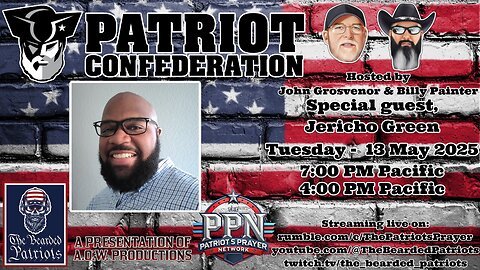 Patriot Confederation - Jericho Green Interview (May 13, 2025)
