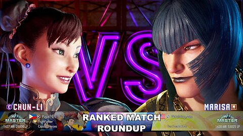 Kuya Kalbo SF6 Ranked Match Roundup. Chun Li 4 star Master Rank [Hori Fight Stick]