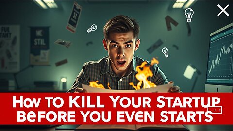 How to Kill Your Startup Before It Starts