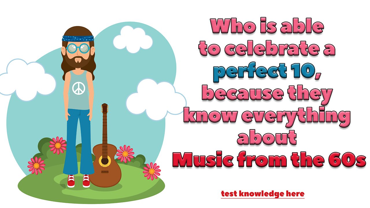 Music from the 60s Quiz