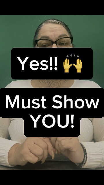 Yes Must Show You! 😁