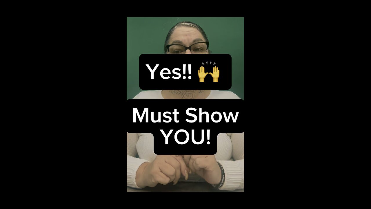 Yes Must Show You! 😁