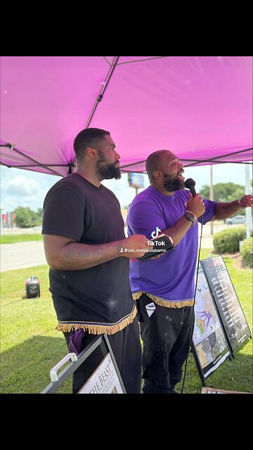 The Prophets of God pulled up to Gulfport,MS to teach our brothers and sisters their identity 🔥