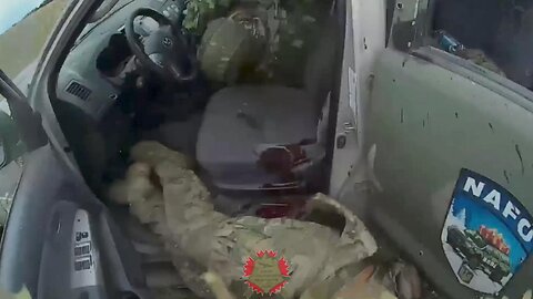 NAFO Truck Ambushed By Russian Sabotage And Reconnaissance Group 18+