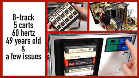 📼🔧 RCA 8-Track Changer 🎶 Fix or FAIL? | Vintage Tech Repair