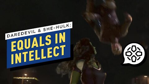 Daredevil and She-Hulk Are 'Equals in Intellect' _ Comic Con 2022